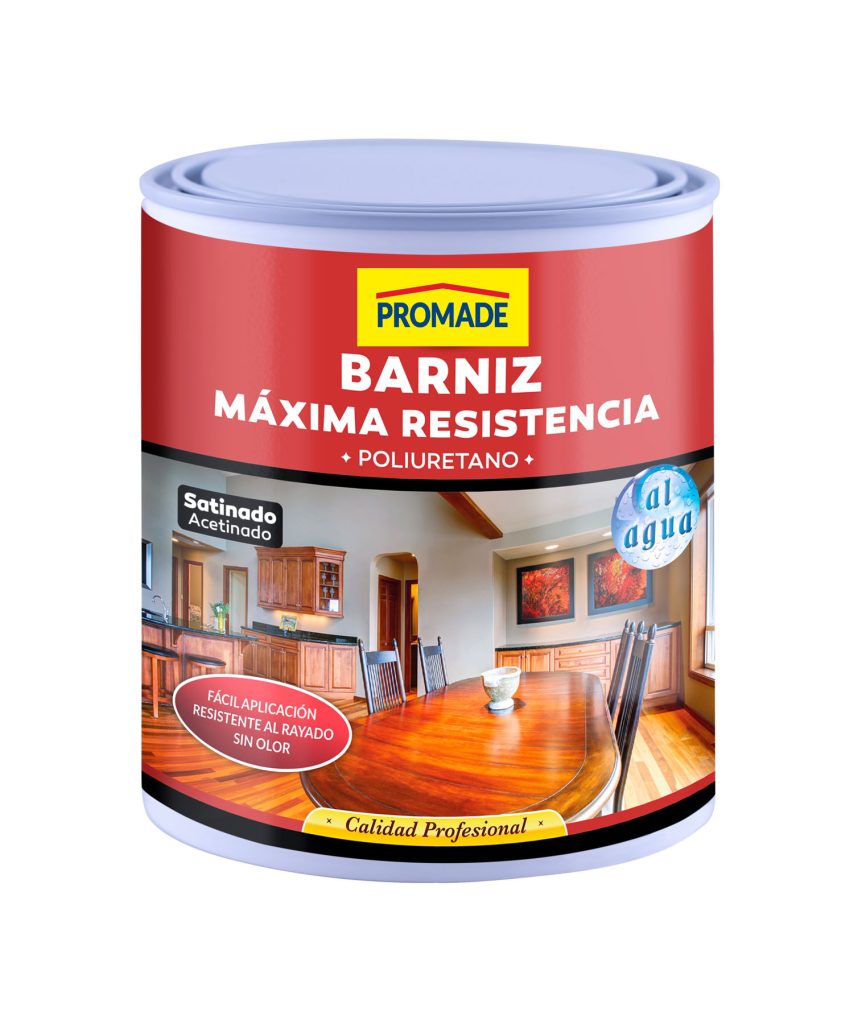 BARNIZ MAD POLIU SAT 4LT INCOL