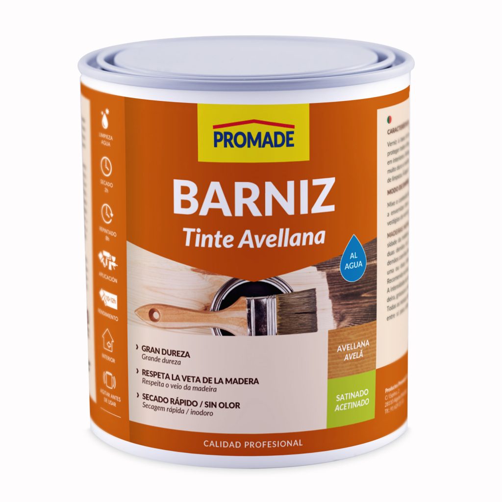BARNIZ TINTE MAD SAT 750ML AVE