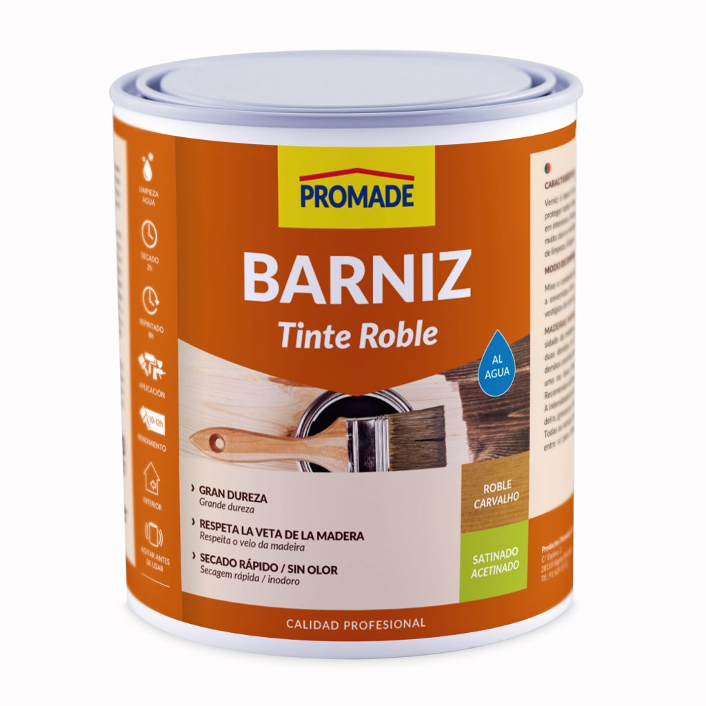 BARNIZ TINTE MAD SAT 375ML ROB