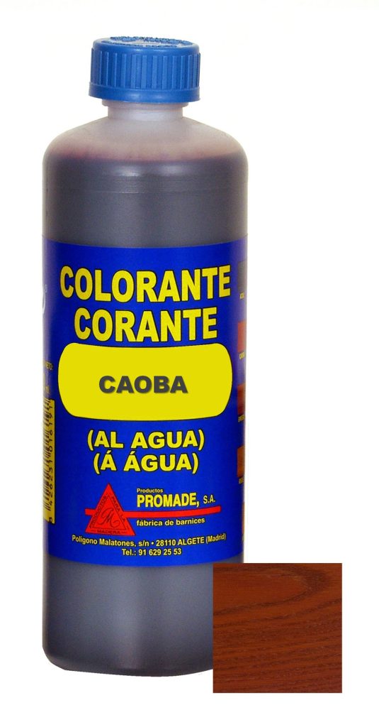 COLORANTE MADERA AL AGUA 500 M