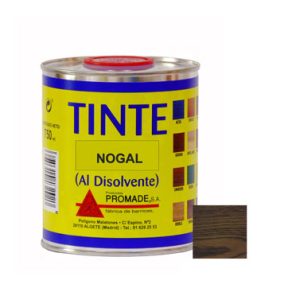 TINTE AL DISOLVENTE 4 LT NOGAL