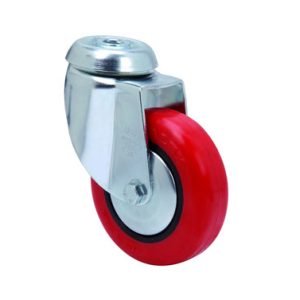 RUEDA GIR. POLIURE ROJO BH-PPI