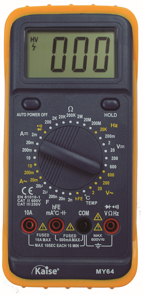 MULTIMETRO ELEC DIGIT. CAT II