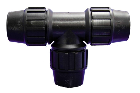 CONECTOR EN T POLIET 50MM 2045