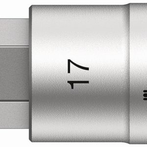 LLAVE VASO PUNTA HEXAG. 1/2 17