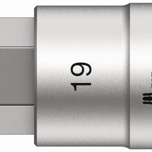 LLAVE VASO PUNTA HEXAG. 1/2 19