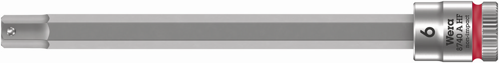 LLAVE VASO PUNTA HEXAG. 1/4 06