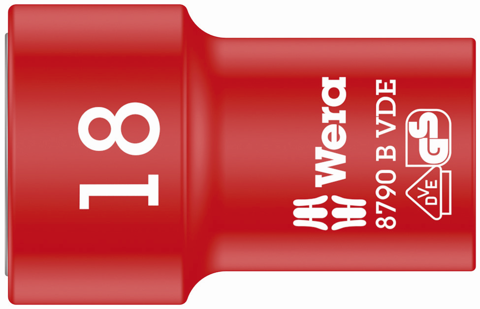 LLAVE VASO HEXAG. AISLADA 3/8