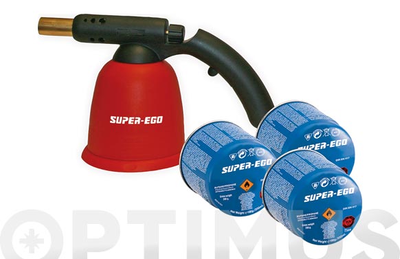 SOPLETE A GAS CARTUCHO PIEZOEL