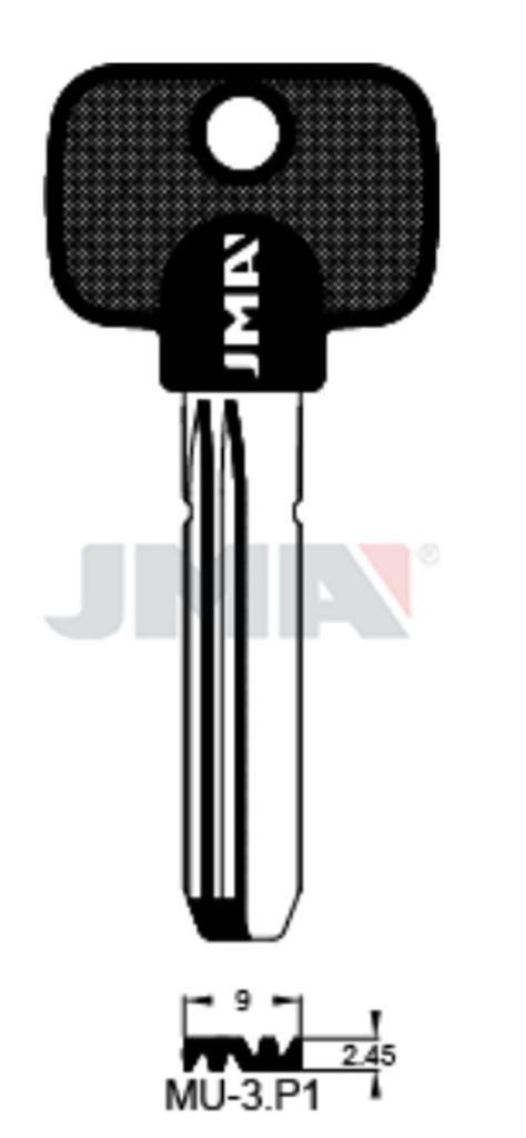 LLAVE ALPACA JMA MU-3.P1