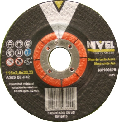 DISCO METAL 115X2,5X22 MM