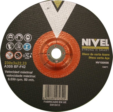 DISCO CORTE 230X3X22 MM