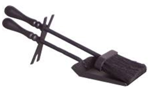 RECOGEDOR LIMP CHIMENEA 38CM V