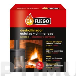 DESHOLLINADOR ESTUFA 4SOBRES X