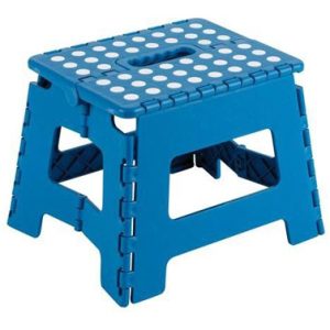 TABURETE PLEG. 29X27X22 AZUL A