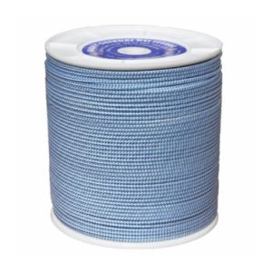 CUERDA TRENZ. 04,5MM BL/AZ 400