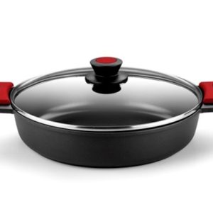 CACEROLA BAJA C/TAPA 24CM