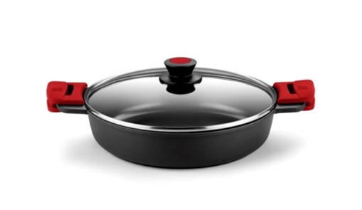 CACEROLA BAJA C/TAPA 24CM