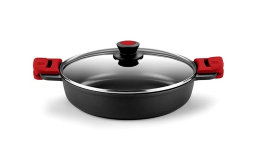 CACEROLA BAJA C/TAPA 28CM