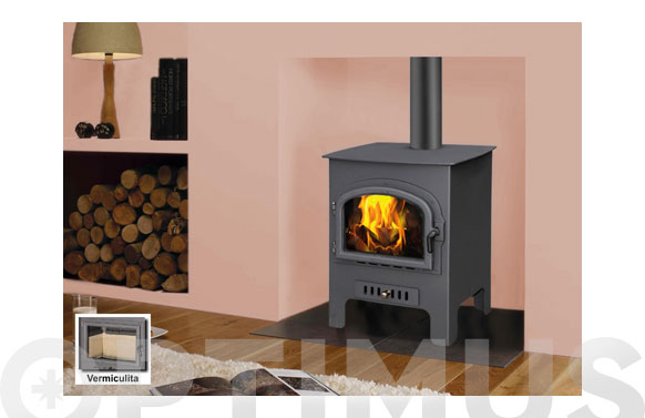 ESTUFA LEÑA 493X605X390MM 400