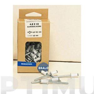 REMACHE ESTAND. 4,8X10MM LAC.B