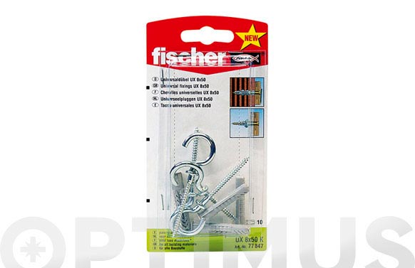 TACO FIJ GANCHO 06X035MM NYL