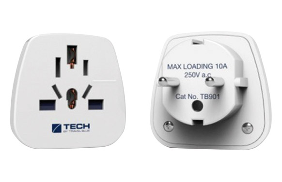 ADAPTADOR ENCHUFE EUR TB-901