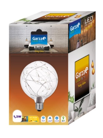 LAMPARA LED GLOBO E27 1,2W 270