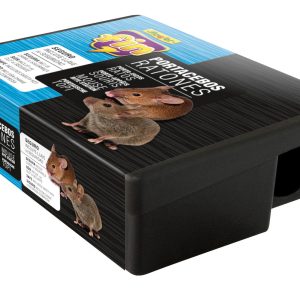 CAJA PORTACEBOS RATONES PP NEG