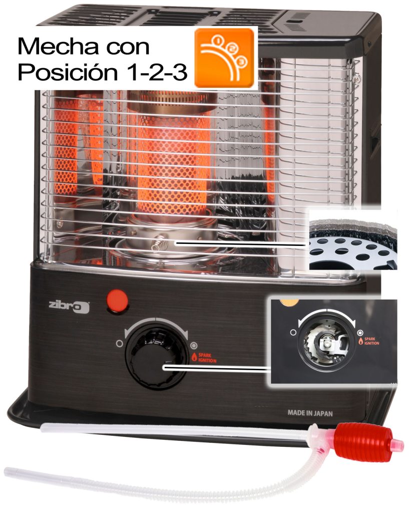 ESTUFA PARAFINA 513X295X428MM