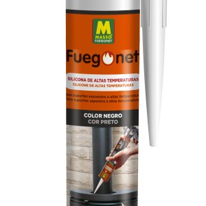 SILICONA ESTUFA 300ML NEGRO PV