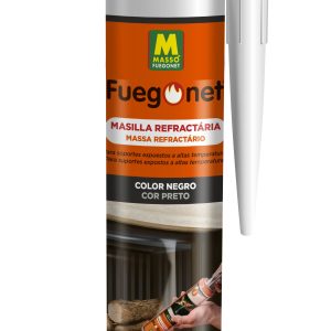 MASILLA ESTUFA 300ML NEGRO PVC