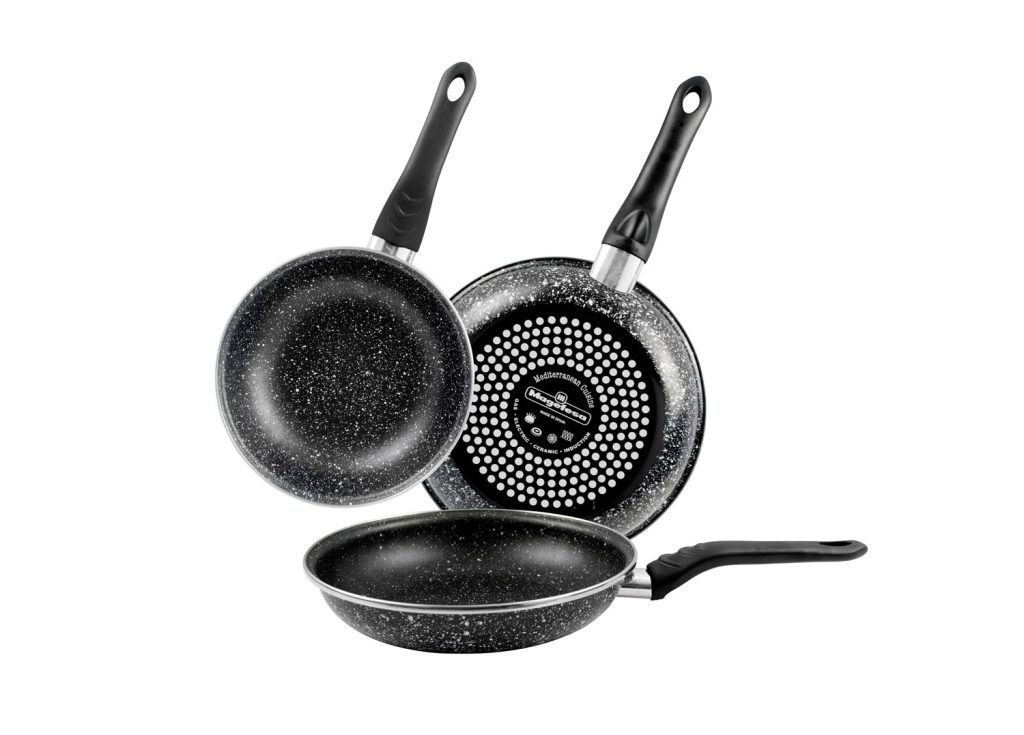 SARTEN SET ANTIADHERENTE BICAP