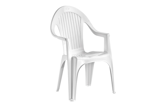 SILLON MONOBLOC NAPOLI BLANCO
