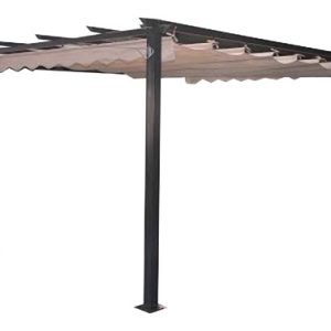 PERGOLA ALUMINIO TOLDO CORRED