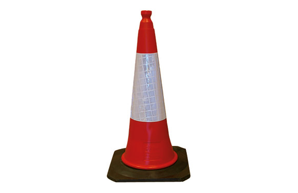 CONO SEÑALIZACION PVC BASE COM