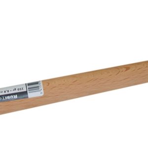 MAZA GOMA BLANCA CARAS PLANA Y