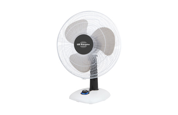 VENTILADOR SOBREMESA BLANCO 25