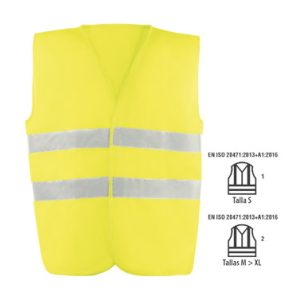 CHALECO AV AMARILLO TXL JUBA