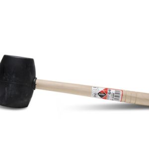 MAZA GOMA NEGRA CARAS PLANAS 2