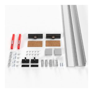 ACCESORIO KIT PUERTA SILVER 2M