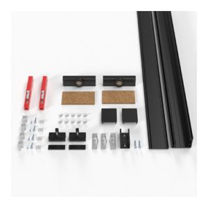ACCESORIO KIT PUERTA NEGRO 2M