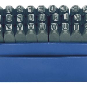 ABECEDARIO DE GOLPE 04MM ACERO