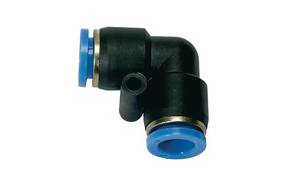 CONECTOR NEUM ACODADO Ø08MM PL
