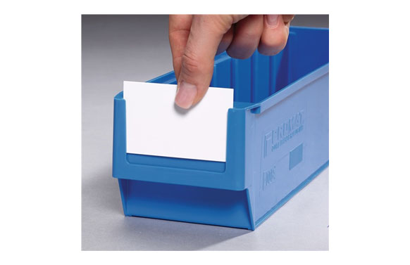 ETIQUETA BLANCO PARA GAVETAS A