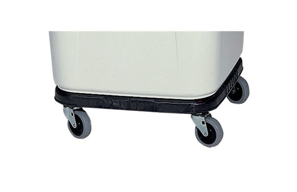 SOPORTE RODANTE PLÁSTICO CUADR