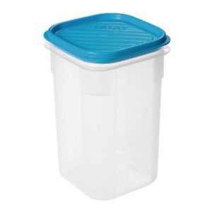 CONTENEDOR ALIMENT. CUAD. 1 L