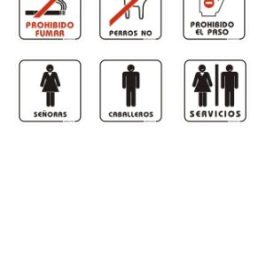 PLACA ADH SEÑORAS 110X110MM