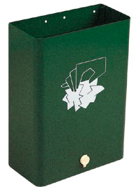 PAPELERA RESIDUOS Nº1 MET BTV