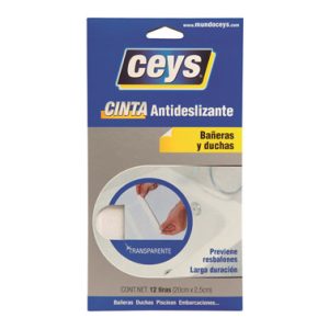 ANTIDESLIZANTE TIRAS 2,5CMX25M